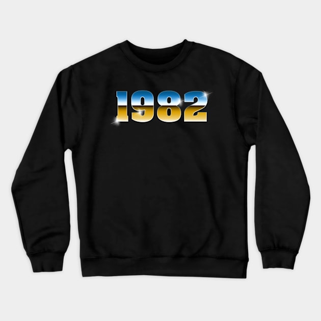 1982 Crewneck Sweatshirt by RickTurner